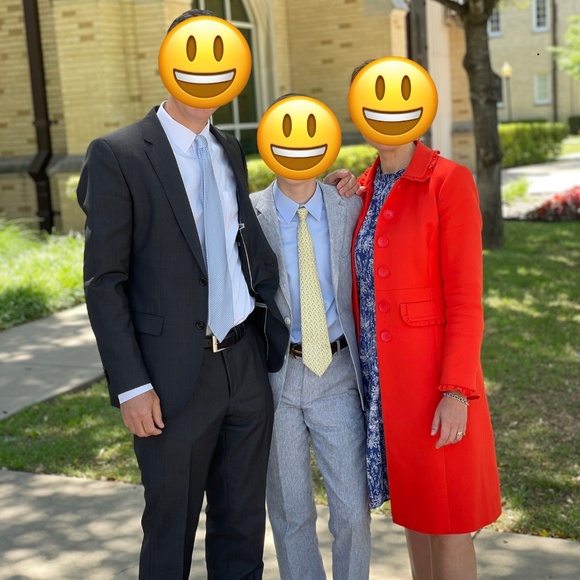 Boden Lena Coat in Red Pop Size 6 (EUC) - Picture 9 of 11